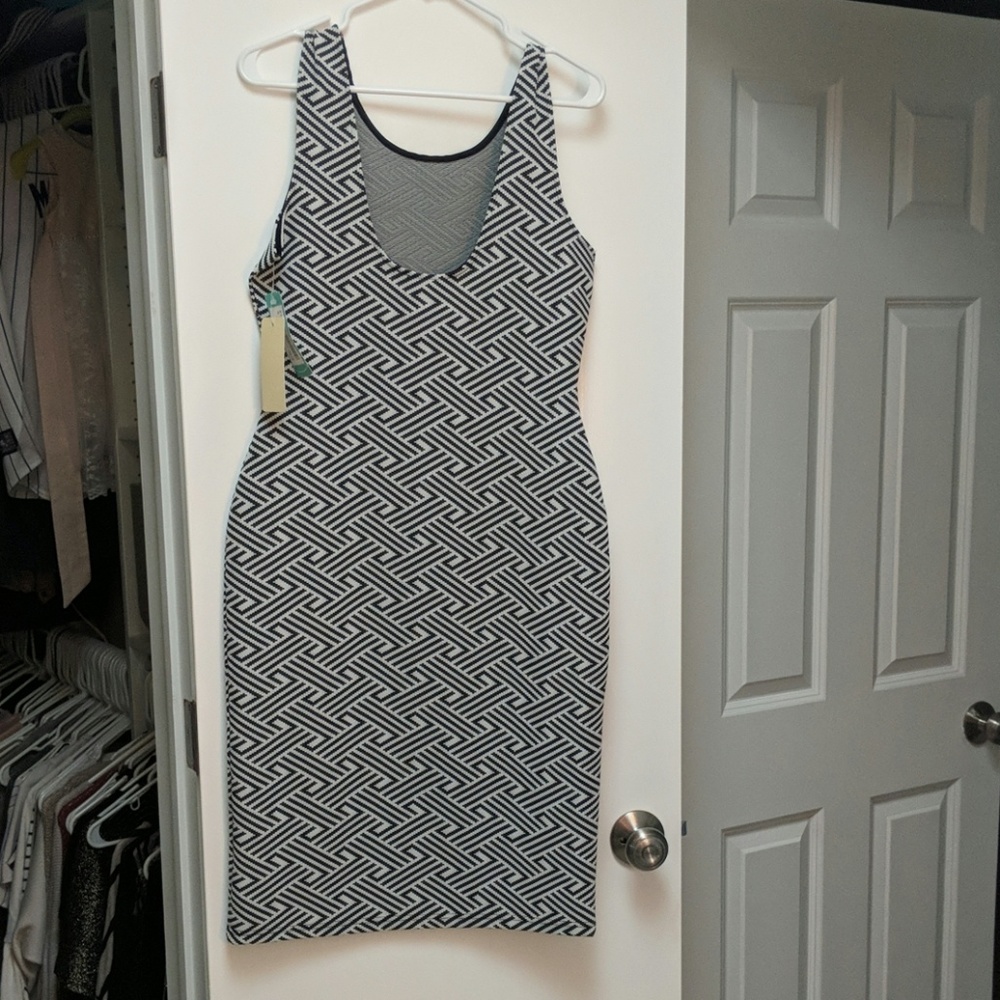 Form fitting dress, NWT